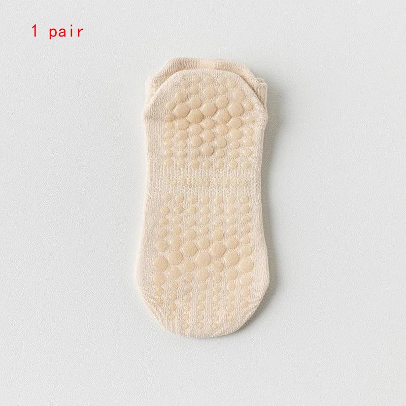 1 Pair/2 Pairs Mesh Breathable Yoga Socks Women Cotton Low Cut Short Gym Fitness Dance Sports Socks Professional Non-slip Floor Pilates Socks