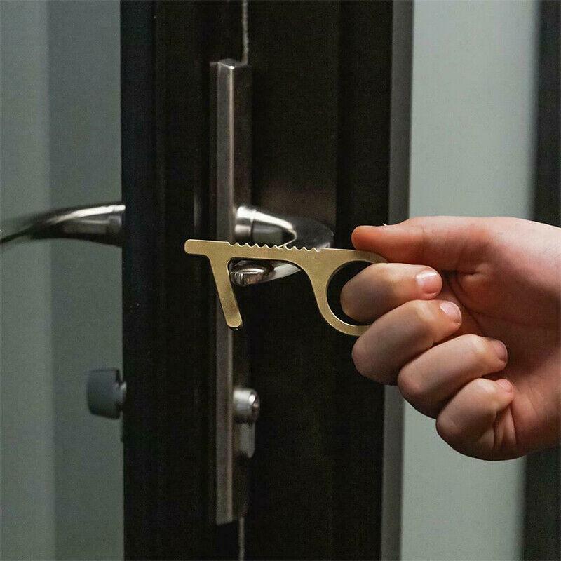 Buy Multifunction Contactless Portable Door Opener With Key Ring Press Elevator Tool Doors Handle At Affordable Prices Free Shipping Real Reviews With Photos Joom