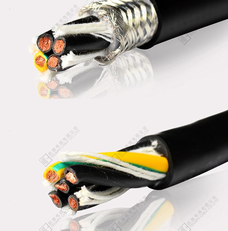 UL20886 Power Control Wire, PVC Sheath, 4G*1.5-6.0MM, High Softness, Bend Resistant