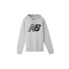 Sweatshirts Men's Silvery White Hooded Moderate Regular MT83982-AG