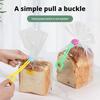 10/20/30/50pcs Silicone Food Bag Sealing Strap Freshness Sealing Clip Adjustable Clip Portable Data Cable Storage Kitchen Gadget