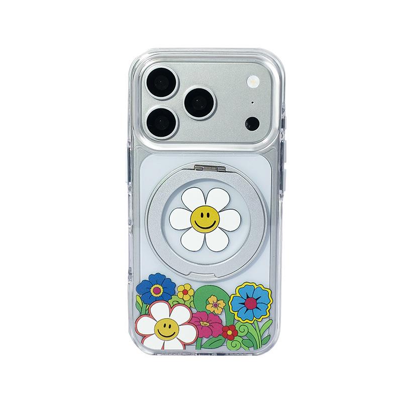 iPhone 17 Pro Max/15 Pro Case with 360° Pivot Stand