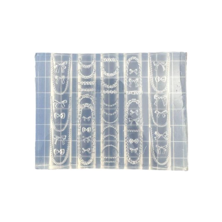 Akcesoria Artystyczne Formy Deserowy Niedźwiedź Tematyczne Paznokcie Formy do Projektowania Paznokci Formy do Zdobienia Paznokci do Delikatnych Wzorów Manicure