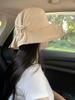 Women's Wide-brimmed Outdoor Sun Hat, Lightweight and Foldable with A Bow, Suitable for Beach Vacations and Outdoor Travel