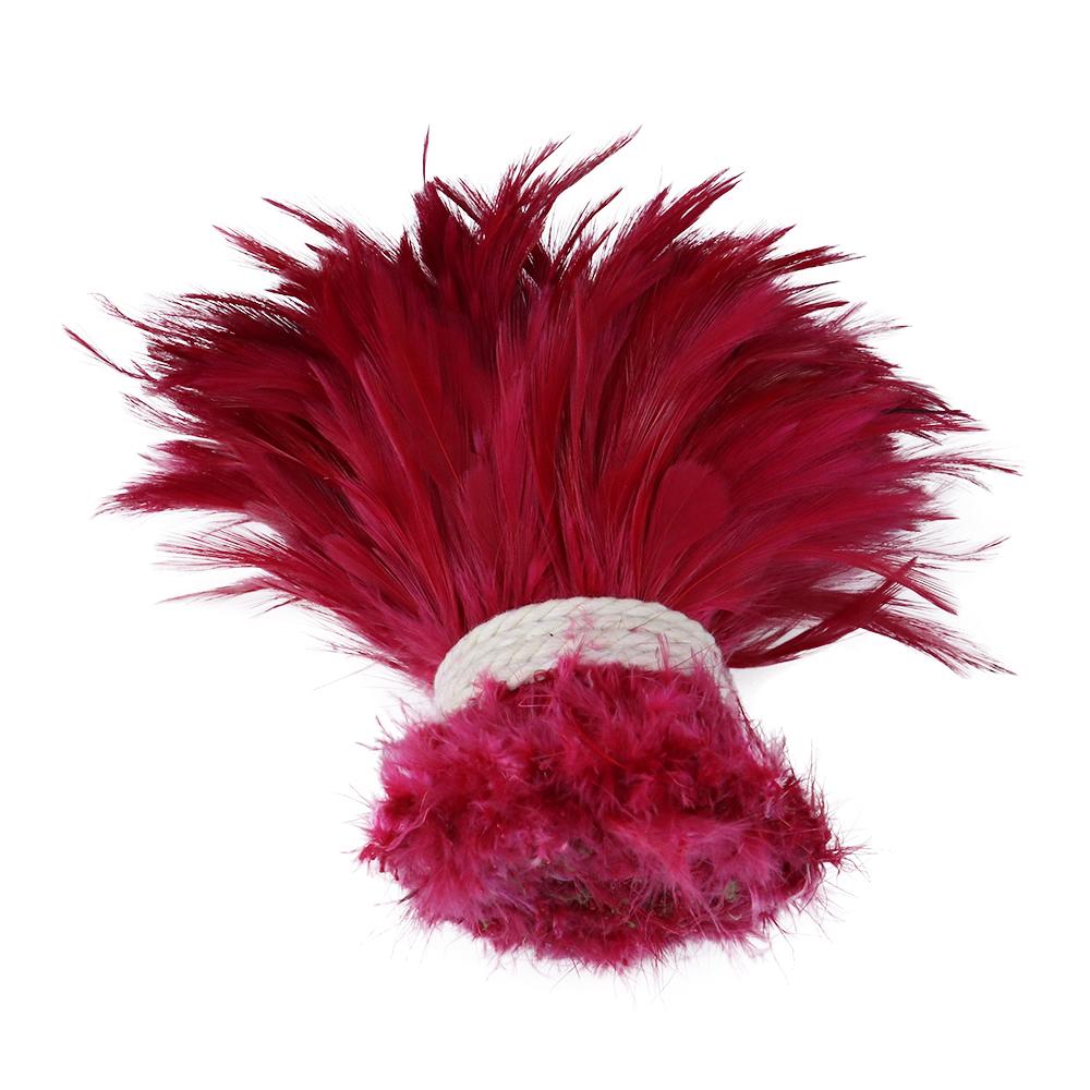 

1000Pcs Natural Pheasant Chicken Feathers Crafts Jewelry Making Fly Tying Accessories Rooster Saddle Plumes Wedding Decoration 4-6 Inches