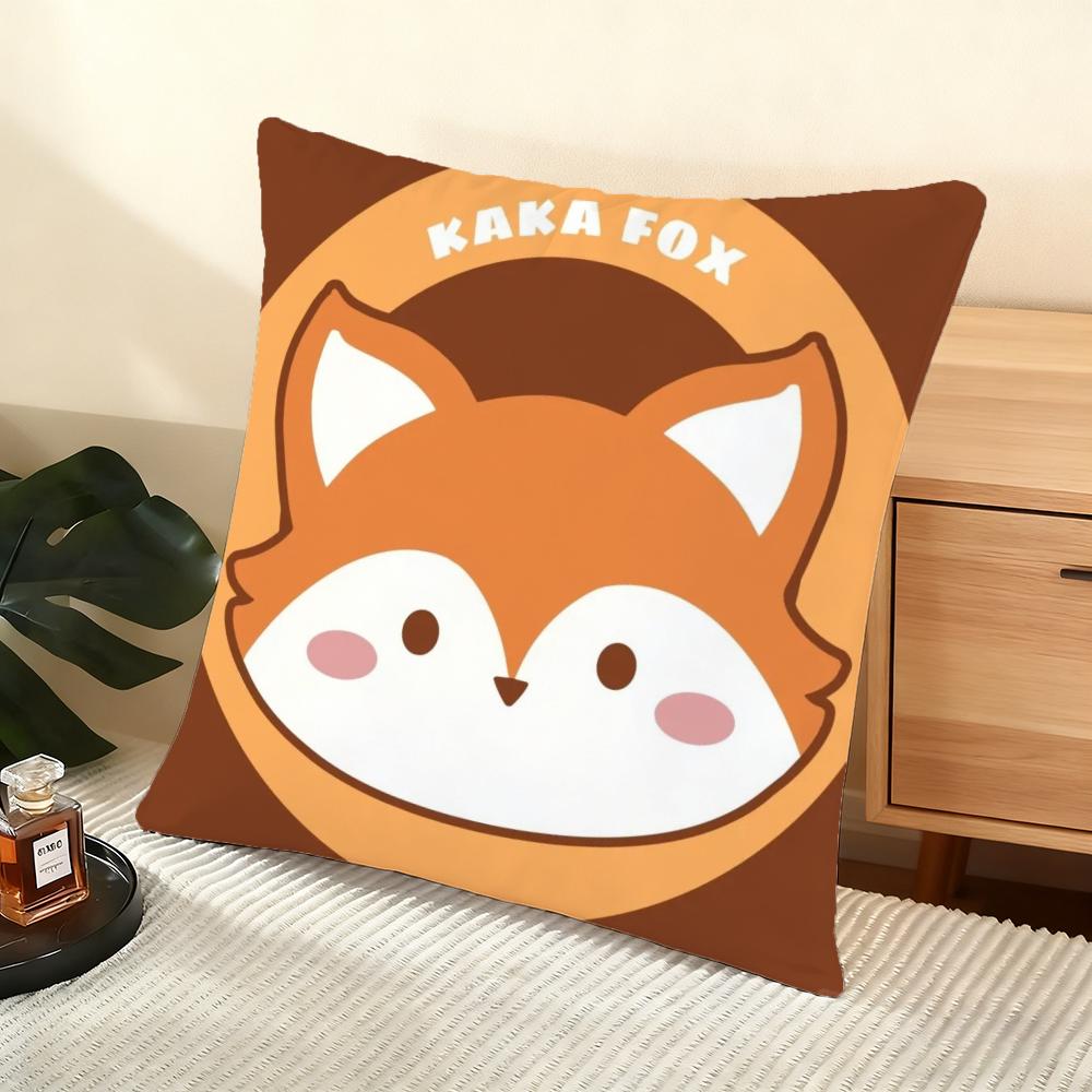 Ins Cute Animals Cushion Cover Soft Short Plush Pillow Cover Smooth Cozy Texture Aesthetic Cushion Case Home Decor