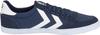 Hummel Slimmer Stadil Low Canvas кроссовки платье синий/белый