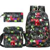 Spotted Garden Primary School Bag Shoulder Bag Pencil Bag Three-piece Set