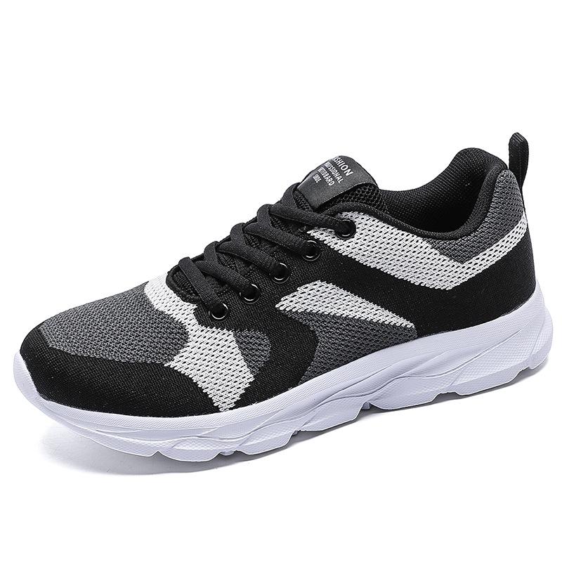 Neue atmungsaktive Freizeitschuhe aus Netzgewebe, große Größe, leichte Sportschuhe mit weicher Sohle, Laufschuhe für Studenten