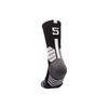 Basketballsocken für Erwachsene aus atmungsaktivem Nylonmaterial für sportliche Leistung und Feuchtigkeitstransport