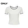 ONLY Women's Color-Block Sleeveless U-Neck Slim Fit Top