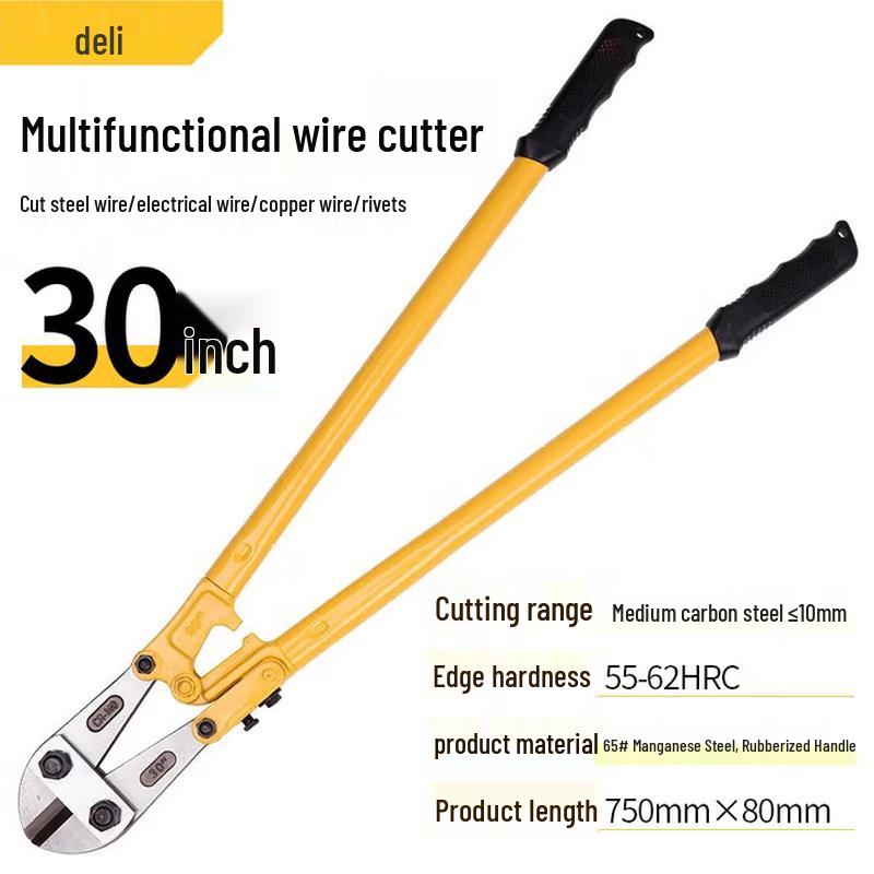 Deli 30-inch Heavy-Duty Bolt Cutter