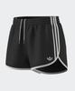 ADIDAS Satin 3S Sprinter Shorts - Black:White / Kr4226