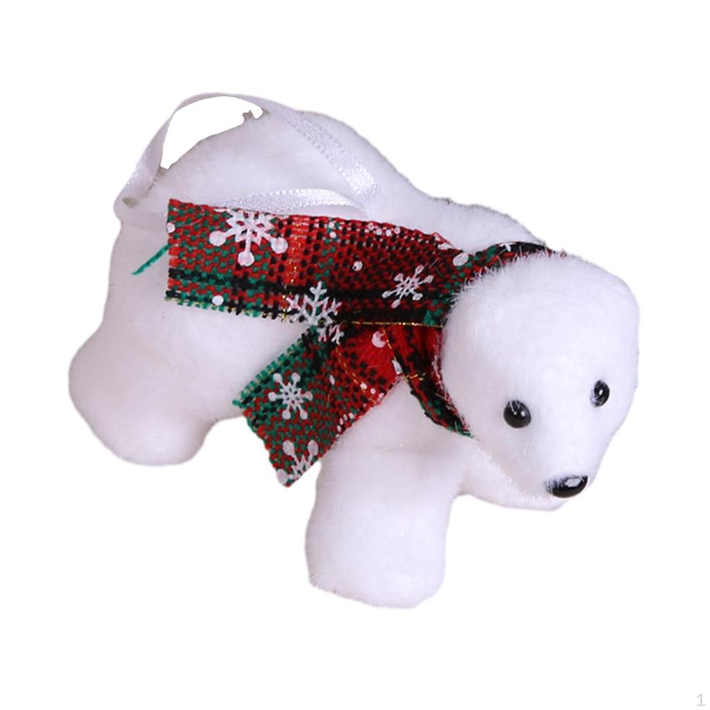 Medvěd vánoční přívěsek Ornament Dekorace Nordic Creative závěs pro domov