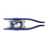 Stainless Flexible Active Pulley Sideplate Single Sheave Pulley 360degree Wwivel for Rock Climbing Hauling Gear 28KN