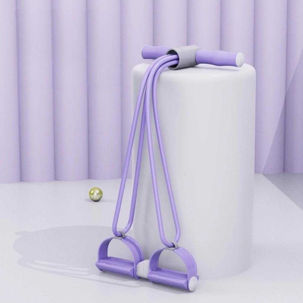 Multi-Function Resistance Bands with Handles Tummy Trainer New Tension Rope  Home Gym