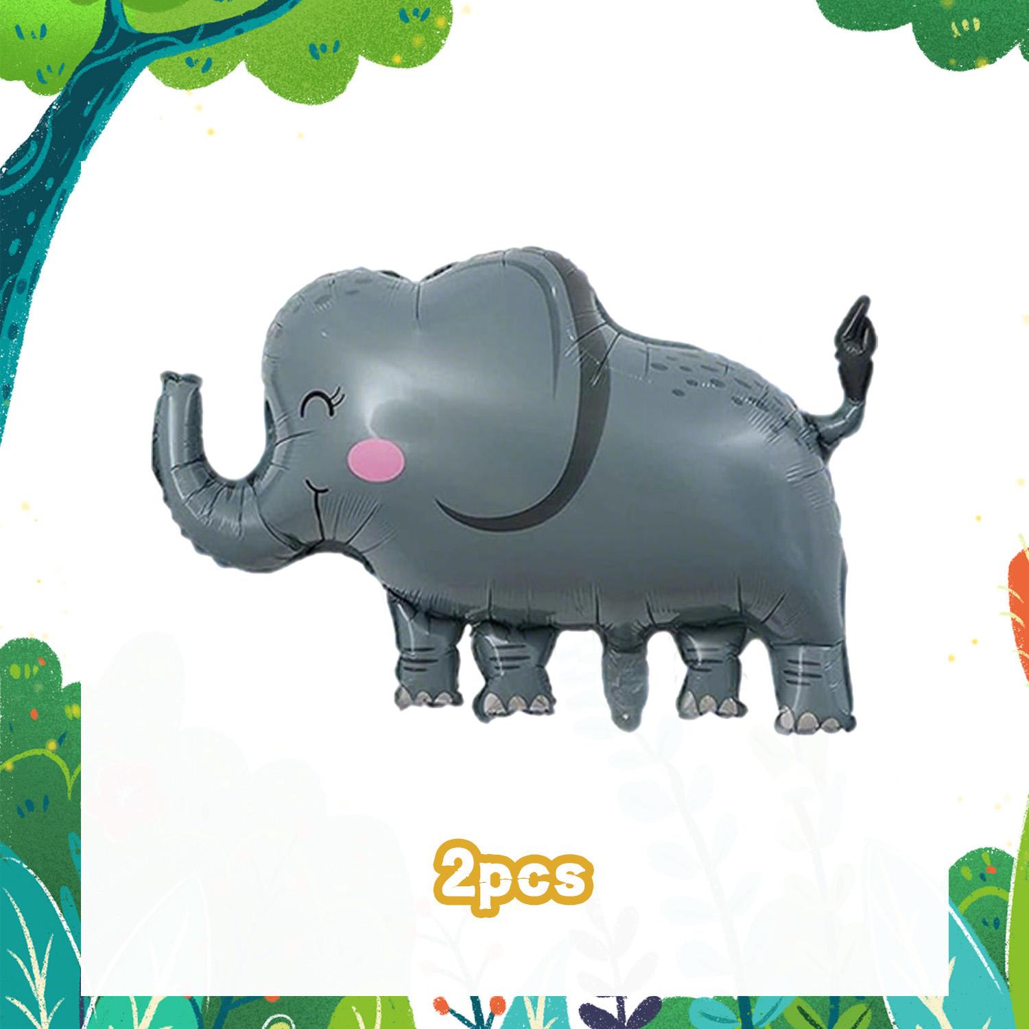 

Набор из 6 алюминиевых фольгированных шаров «Дикая природа джунглей» для вечеринки по случаю дня рождения, детского праздника, украшения для вечеринки в стиле «Джунгли» с тематикой животных и охоты Other