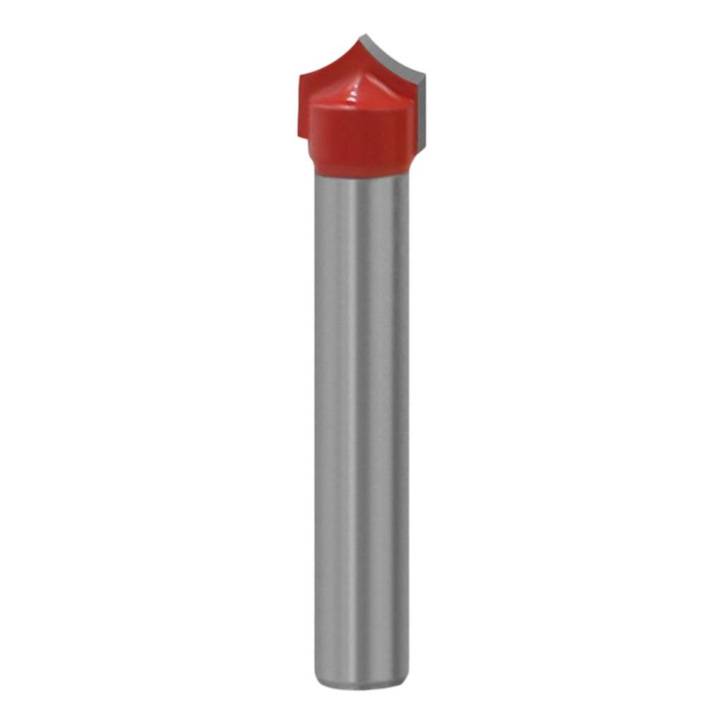 6 Piece Set Carbides Pointed Router Bit High Accuracy Sturdy Material Wood Carving Multifunctional Pattern Door Panel Unique Projects