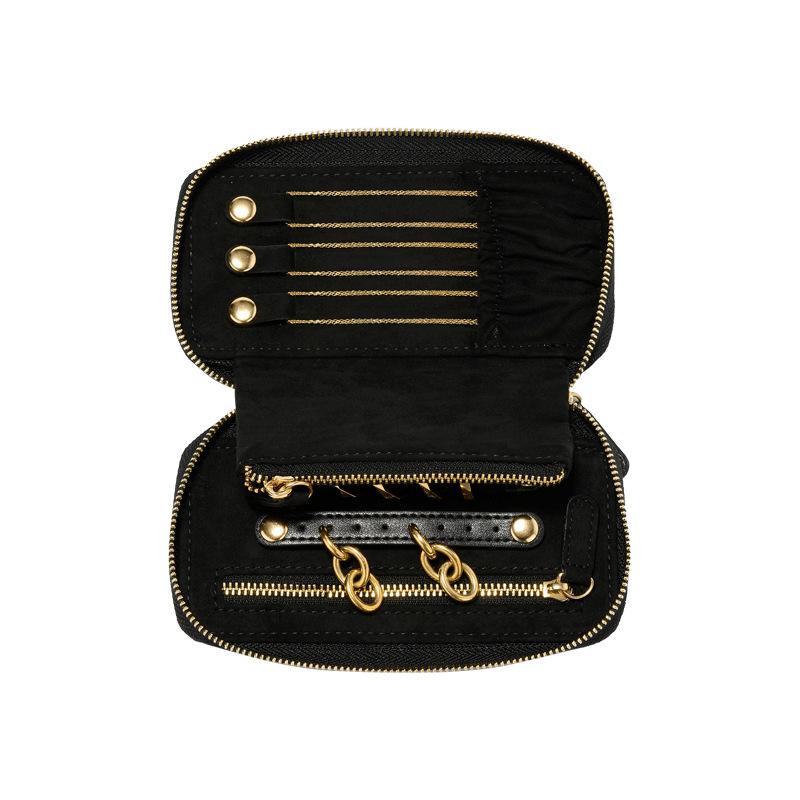 Portable Jewelry Storage Bag Luxury Multi-Functional Travel Organizer for Rings Earrings Necklaces