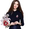 Shiny Rhinestones Flower Jewelry Women Girls Fashion Scarf Shawl Brooch Pin