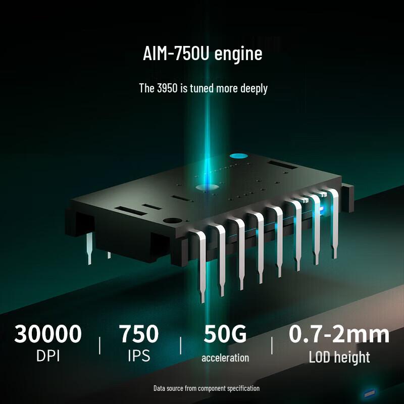 Dareu A980 Pro Electric Engine StarFlash 4K Tri-Mode Wireless Gaming Mouse