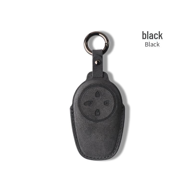 NIO ET5/ET7/ES6/ES8/EC6 Hochwertiges Wildleder Schlüsseletui - Unisex Auto Schutzschale Hülle