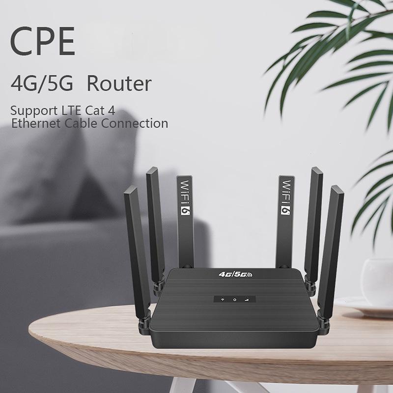 4G LTE WiFi6 Mobile Hotspot Multifunctional Wireless Router