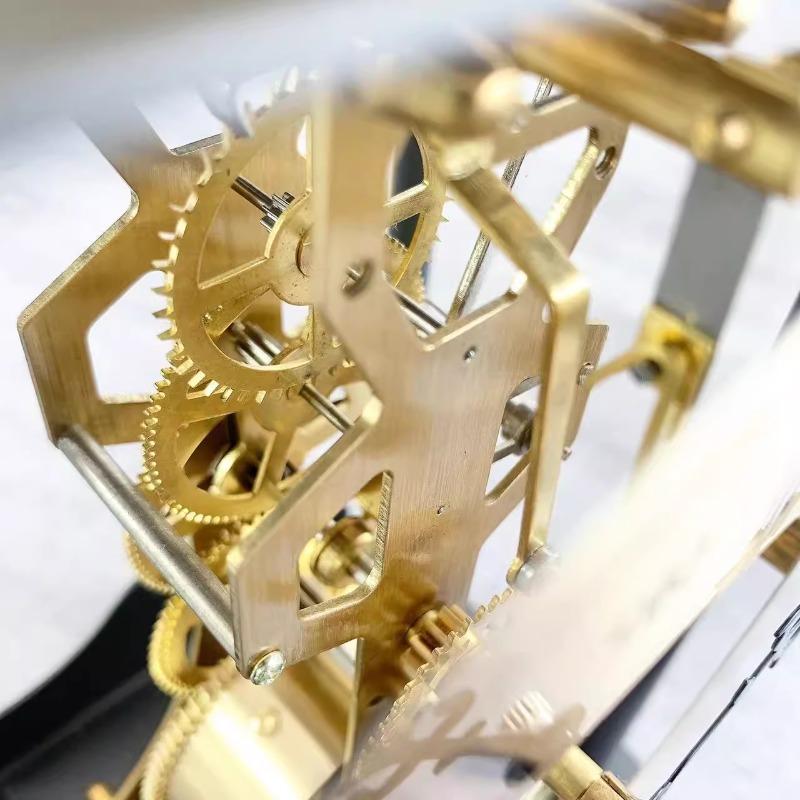 Table Clock Modern Desk Clocks Luxury Desktop Watch Mechanical Watches Aesthetic Interior Table Accessories Home Decoration