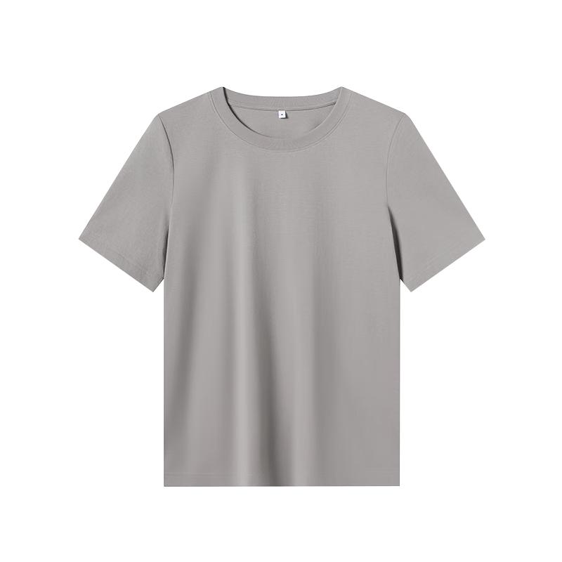 JZ Damen Kurzarm-T-Shirt aus reiner Baumwolle