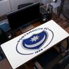 Portsmouth FC Art Mouse Pad, Large Gaming Desk Mat, Non-slip XXL Mousepad for Laptop & Tablet, Mini PC Playmat with Stitched Edges