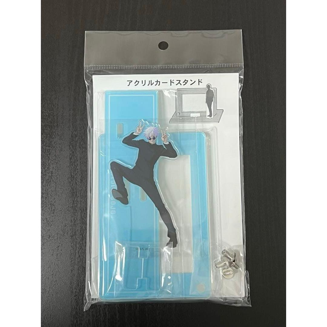 Used Jujutsu Kaisen Exhibition Kaidama/Tamaori Acrylic Card Stand Satoru Gojo