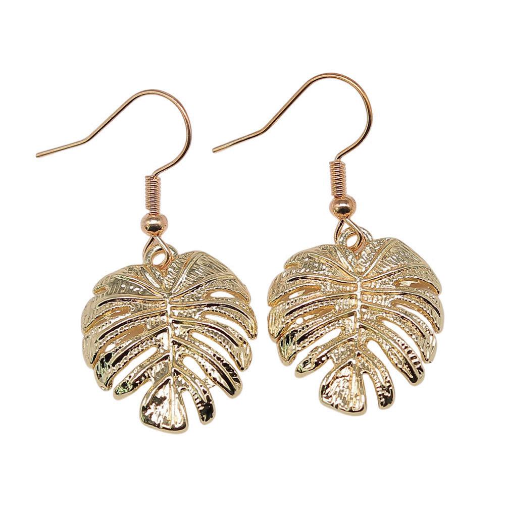 Drop & Dangle Earring Plant Four-Leaf Clover Cactus Vintage Jewelry SuppliesEarring Size 18x19mm QE021