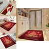 Eco-friendly Christmas Area Rug With Non-slip Effect Perfect For Any Room Decor