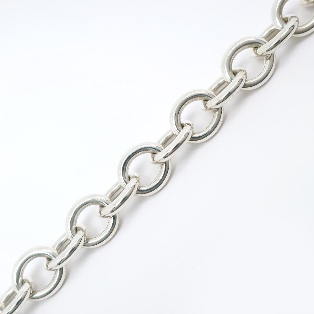 TIFFANY&Co. Return To TIFFANY & Co. Bracelet Heart Silver925 29.8g Women Used