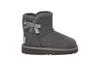 UGG Idris Comfortable, Fleece Lined Snow Boots Kids' Cotton Boots Children Aged 3 7 Years Old Charcoal Gray 1118888T-CHRC