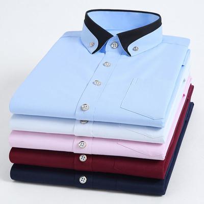 Men's Dress Shirts Fashion Long Sleeve Shirt Autumn Winter Formal Casual Blouse