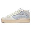 Li Ning Wave Antidérapant Amorti Mi-montante Chaussures de Skateboard Femme Blanc Violet AECT052-3