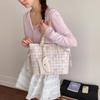 Korean Style Bow Crossbody Bag Spring New Carto Print Shoulder Handle Bag for Women Comfortable and Versatile  Storage Bags