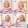 25Pcs Family Kitchen Utensils, Tea Set, Plaything For Kids Storage Box, Afternoon Tea, Desserts, Food, Children'S Set