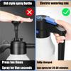 1.5L Electric Foam Sprayer Foam Generator For Car Wash USB Foam Lance Endurance Car Wash Towel Foam Wash Gardening Supplies