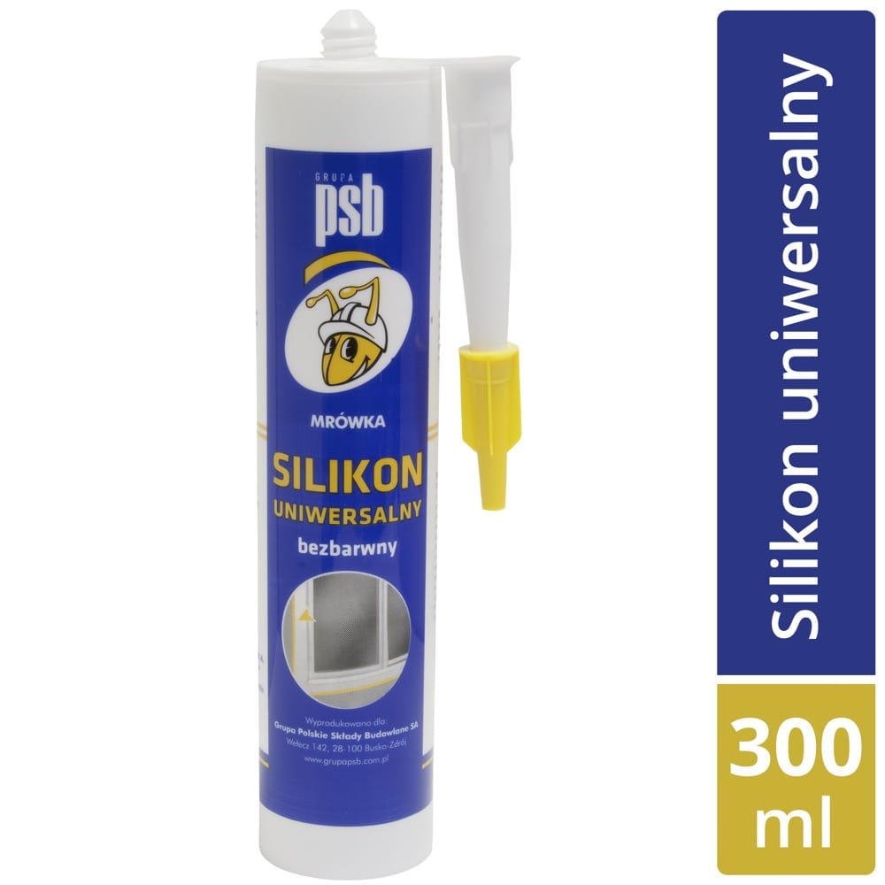 Universal silicone, colorless, 310 ml