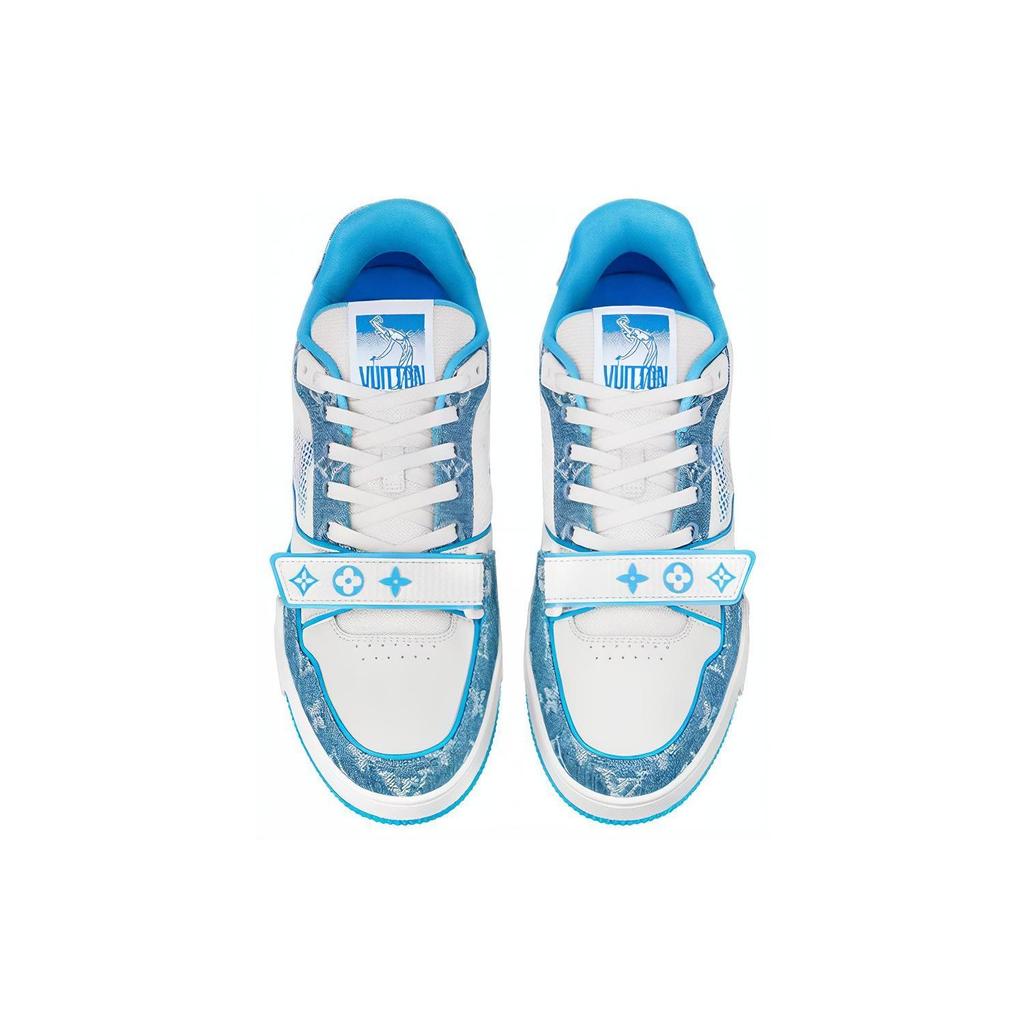 Louis Vuitton Lv Trainer 'Monogram Denim Blue' 1A9ZI6