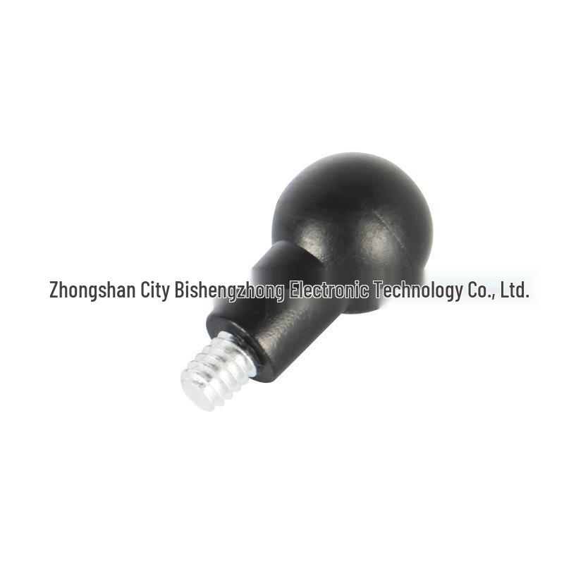 17mm Plastic Ball Head Universal Swivel Adapter for Live Streaming Phone Holders