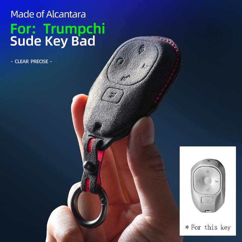 Custodia Protettiva in Camoscio Alcantara per Chiave Auto per Bmw Mini Countryman Cooper One 23 -24 Porta Accessori Telecomando Guscio Portachiavi