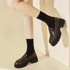 Spring Autumn New Retro Loafers Women Comfortable Versatile Casual Shallow Mouth Single Shoes