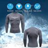 Y2K Men's Quick-Dry Compression Sports T-Shirt - Short & Long Sleeve, Breathable, High Elasticity