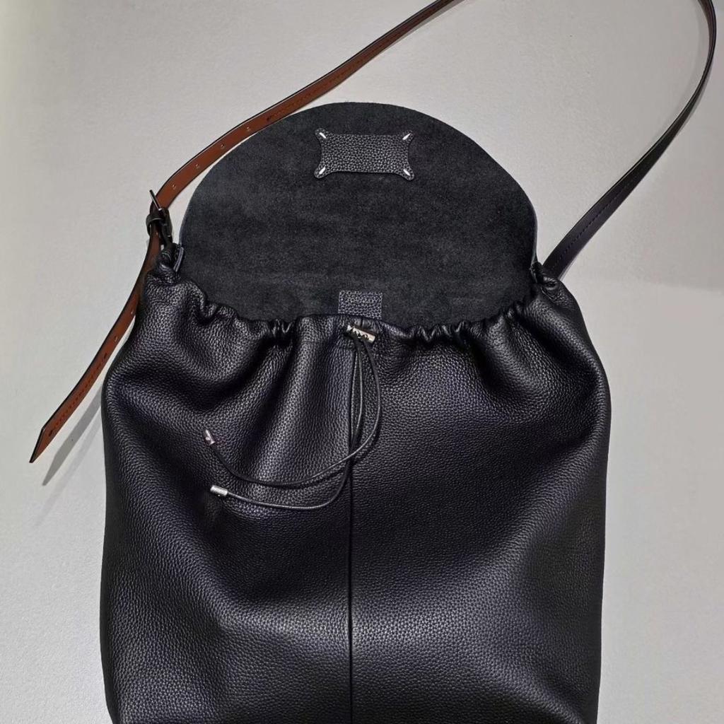 The first layer of cowhide crossbody bag retro large capacity tote bag women's fashion commuter shoulder bag genuine leather