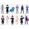 Demons Hunters Action Figure 18pcs/Set Kpop  Toy Derpys Tiger Rumi Mira Zoey Sussy Figurine Doll For Fans Gift