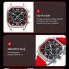 CRRJU New Watch 2311 Men's Watch Silicone Strap Six Pin Business Watch Casual Boys