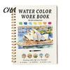 Floral And Daily Object Coloring Watercolor Book, Clean Bright Patterns Design, Thick Book for Kids Paper Multi-theme Paint Art Skill Development